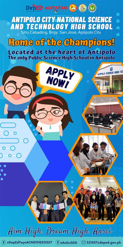 DepEd Tayo Antipolo City National Science and Technology HS.